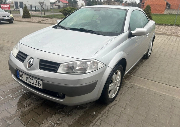 Renault Megane cena 8200 przebieg: 172000, rok produkcji 2004 z Stopnica małe 254